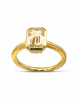 Anillo Solitario Diamante Lab bisel 2 Ct