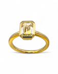 Anillo Solitario Diamante Lab bisel 2 Ct