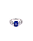 Anillo Tanzanita Oval