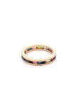 Anillo Sinfin Turmalinas de Colores