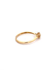 Anillo Oro y Flor de Diamantes