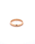 Anillo Argolla con Diamante corte Brillante