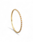 A pedido - Anillo Cintillo Diamantes Blancos