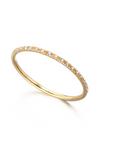 A pedido - Anillo Cintillo Diamantes Blancos