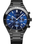 Reloj Bering Classic Hombre Negro/Azul