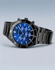 Reloj Bering Classic Hombre Negro/Azul