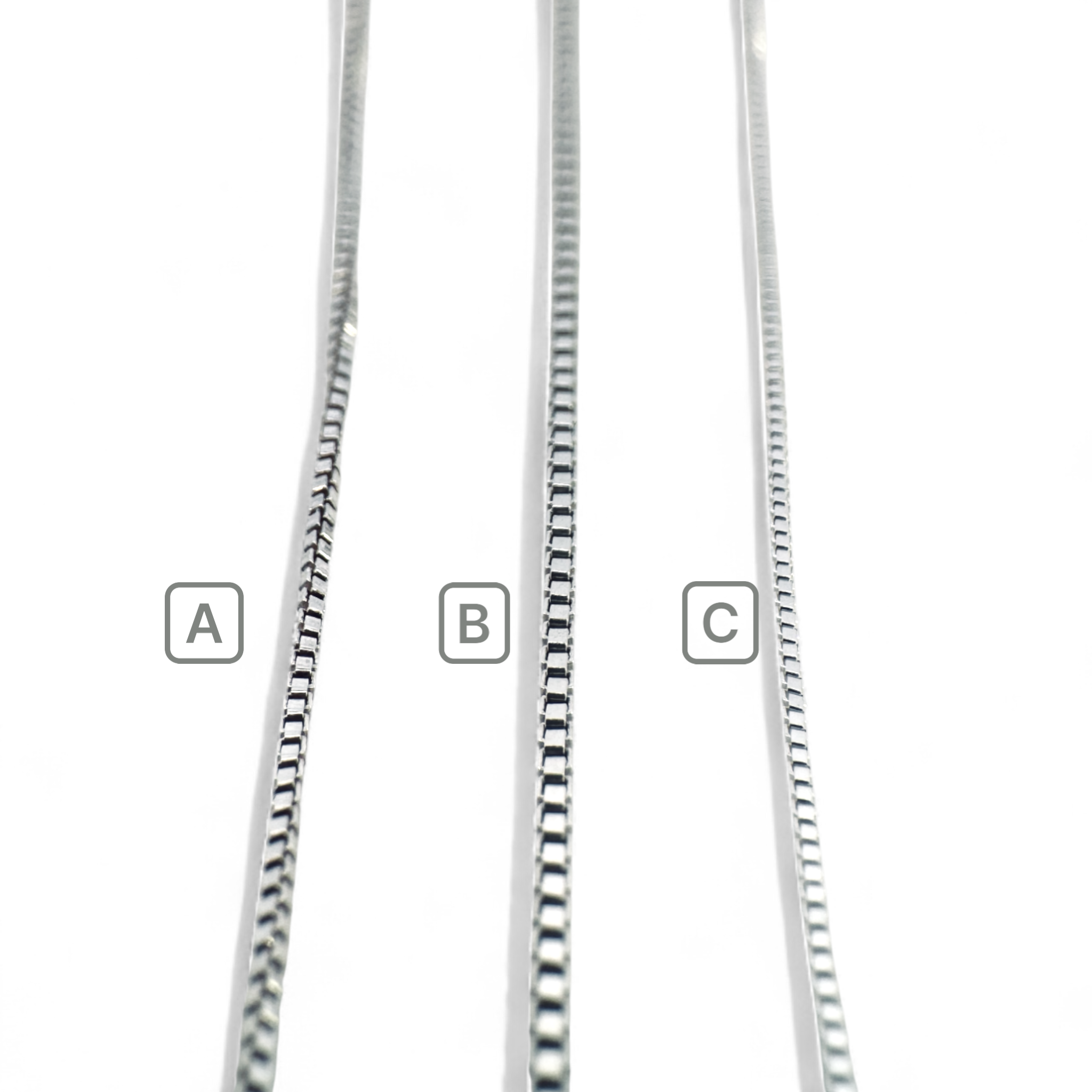 Cadenas de Plata 925 Venecianas