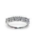 A pedido - Anillo Quintillo Diamantes Diseño Flor en oro 18K