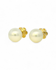Aros Perlas 7mm en oro 18K