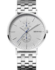 Reloj Bering Classic Hombre Plateado