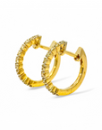 Aros Argollas Diamantes 0,25 ct OA