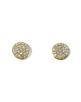 Aros Punto de Luz cluster Diamantes 0,375 ct Oro amarillo