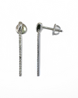 Aros Barra con diamantes 0,20 Ct