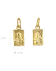 Escapulario Mini Oro 18K