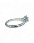 Anillo Solitario Diamante brillante Lab 1 ct seis grifas
