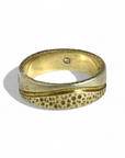 Anillo Unisex Duality Gold