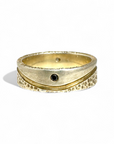 Anillo Unisex Duality Gold