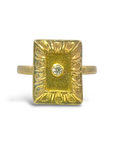Anillo Victoriano Recto Plata - Claudia Peña