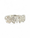Anillo Diamantes corte brillante Diseño Gardenia