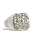Anillo Sello Plata - Claudia Peña