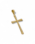 Cruz Oro Amarillo Espiral