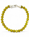 Collar OPIA Jade amarillo con broche gancho
