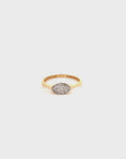 A pedido - Anillo Sello en Oro Amarillo y Diamantes