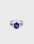Anillo Tanzanita Oval