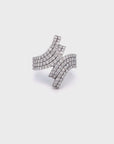 Anillo Diamantes en Hileras Libres
