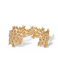 Esclava Plata 925 bañada en oro ajustable angosta