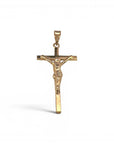 Cruz Oro 18K Cristo (18x16 mm)