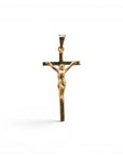 Cruz Cristo Oro 18K (18x16 mm)