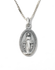 Medalla Virgen de los Rayos Plata 925