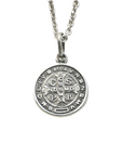 Medalla San Benito Plata 925