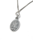 Medalla Virgen de los Rayos Plata 925