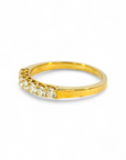 Anillo Cintillo Diamante Lab grifa 0,07 ct