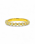 Anillo Cintillo Diamante Lab Bisel 0,03 ct