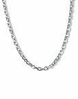 Sophia Schneider Joyas Sterling Silver 925 oval link chain necklace with a secure clasp.