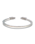 Esclava Abierta Diamantes Baguette y brillantes