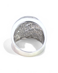 Anillo Diseño Diamantes corte brillante y baguettes 1,4 Ct