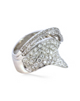 Anillo Diseño Diamantes corte brillante 2,5 Ct