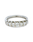 Anillo Cintillo Diamantes en degradé 0,75 Ct