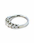 Anillo Cintillo Diamantes en degradé 0,75 Ct