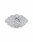 Anillo Diamante en Bisel diseño Vintage