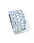 Anillo Cintillo Diamantes corte brillante 2,1 ct