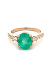 A pedido - Anillo Esmeralda Oval en Grifa 8 mm
