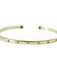 A pedido - Esclava Abierta Puntos de Luz 0,02 ct
