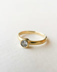 A pedido - Anillo Diamante Brillante en Bisel 0,25 ct