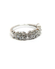 A pedido - Anillo Cintillo Brillantes en Bisel Gardenia