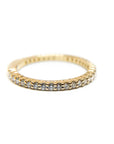 A pedido - Anillo Sinfín Brillantes en Grifa 0,01.5 ct
